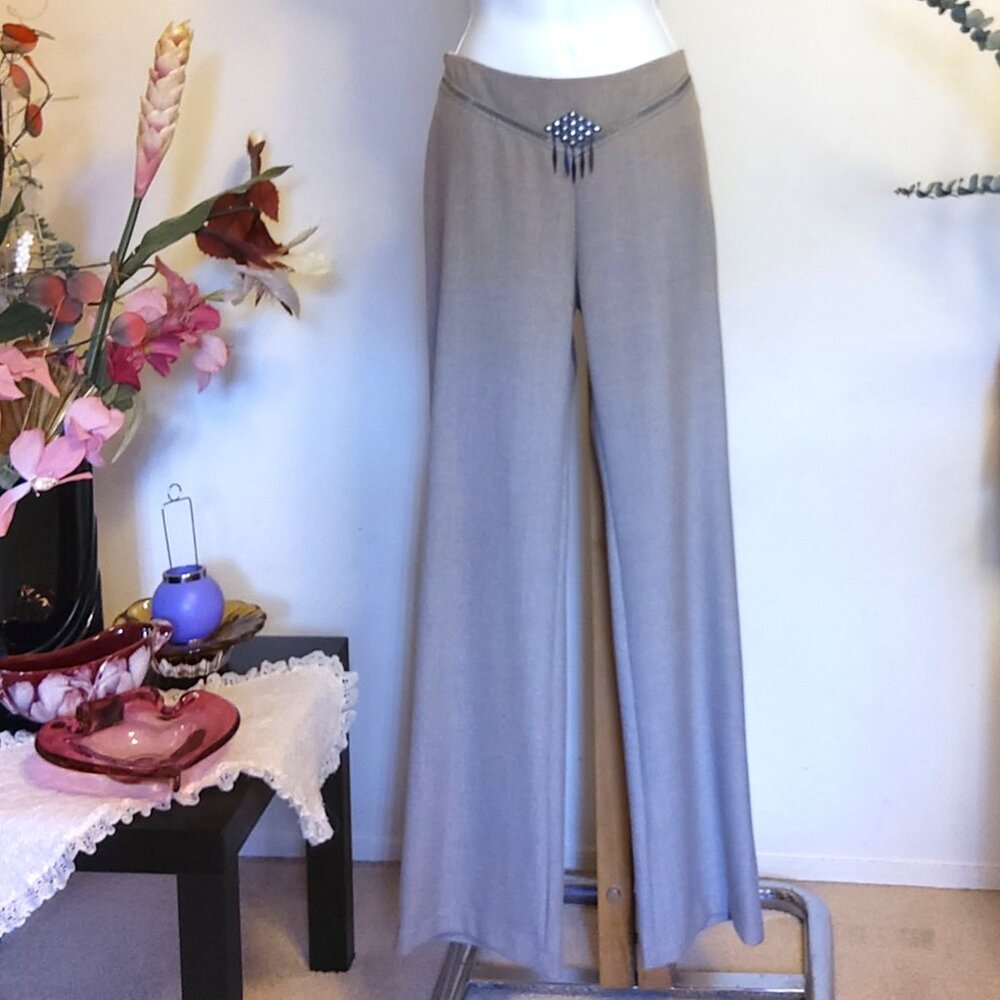 NWT Women's Straight Leg Trousers Wide Leg Pants Slacks 14